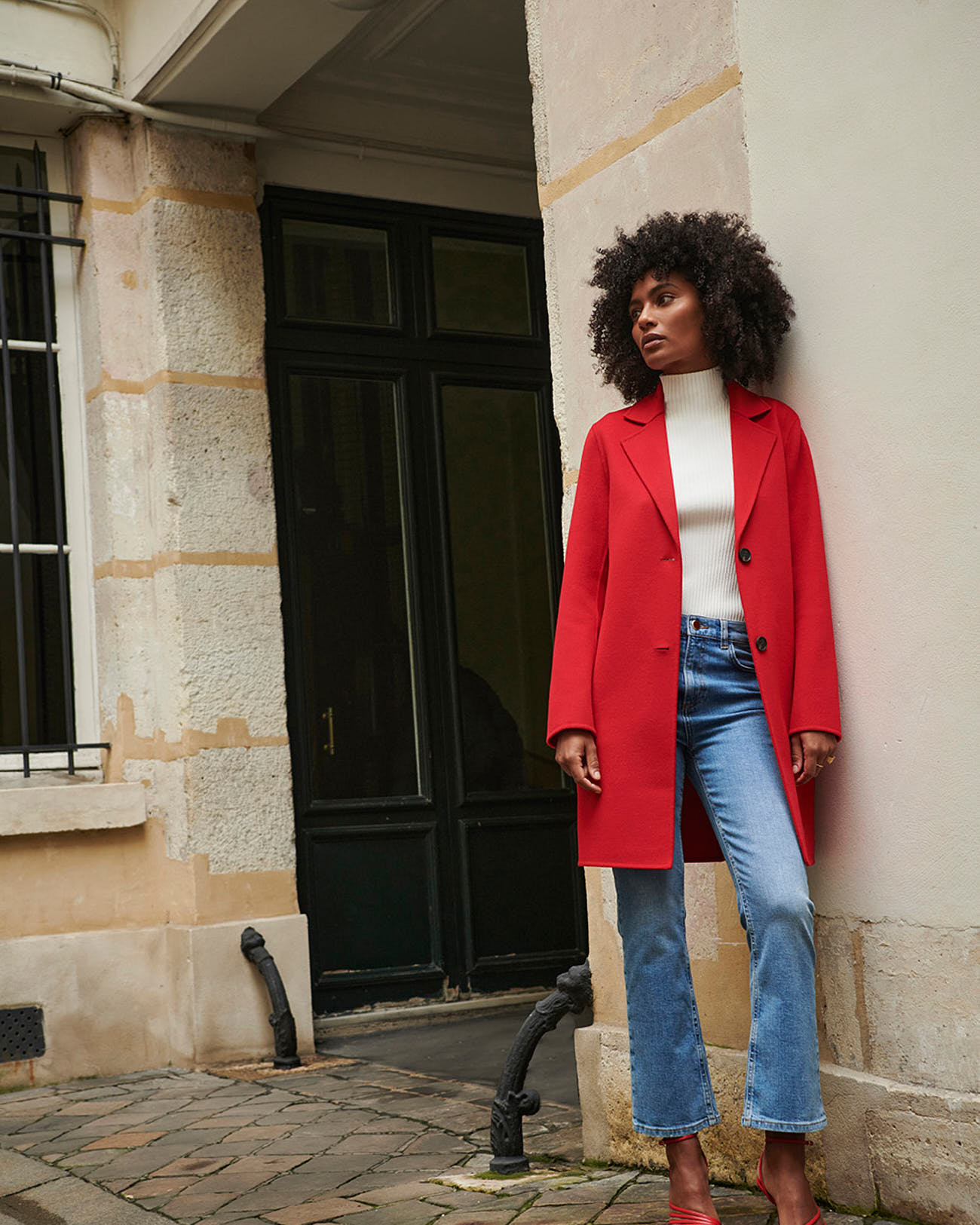 Manteau Matila Coupe mi-longue ZAPA