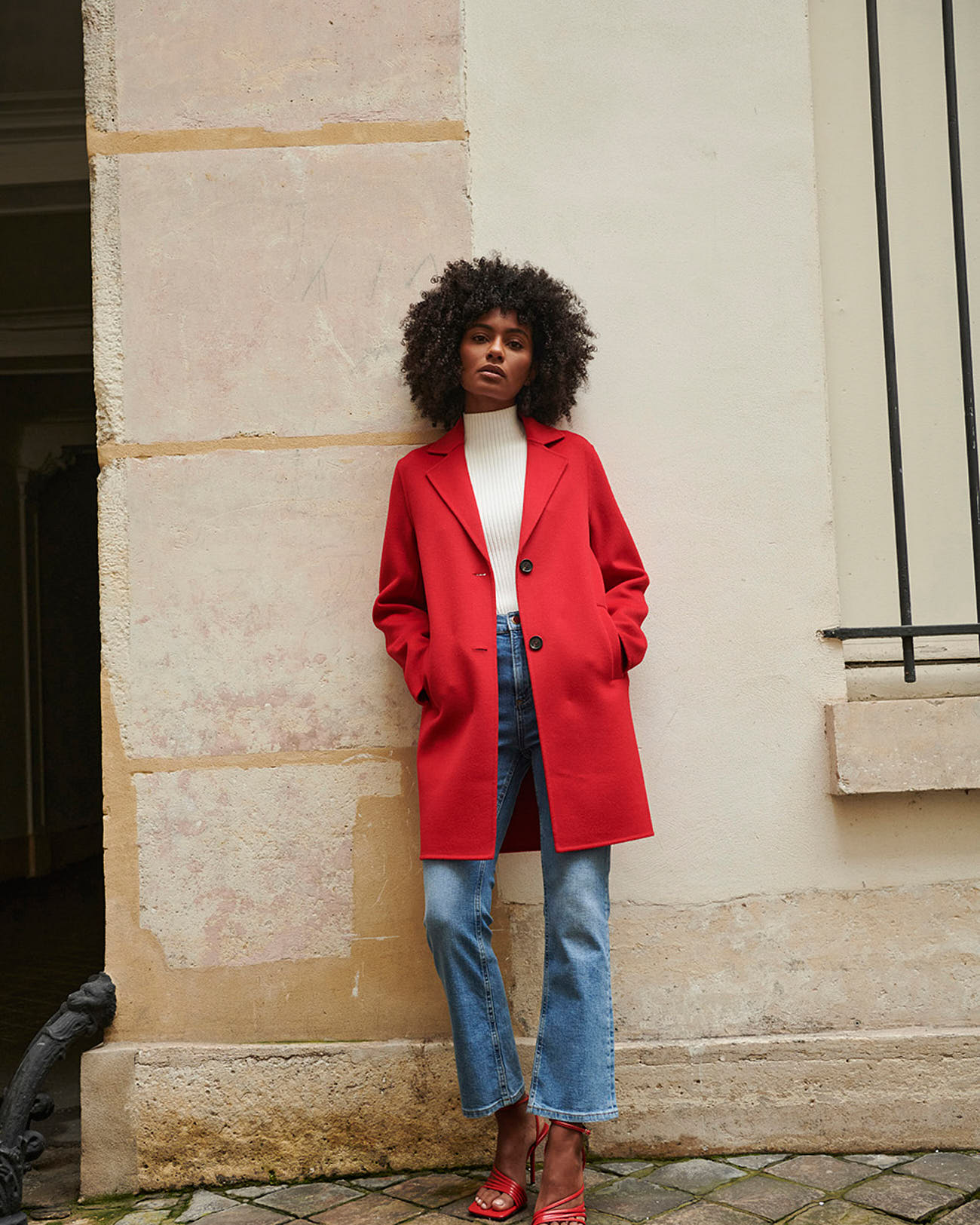 Manteau Matila Coupe mi-longue ZAPA