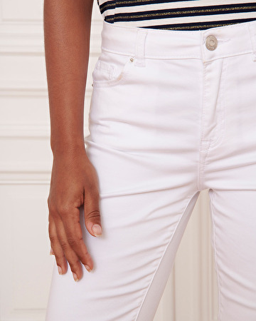 Jean Joly Jean slim blanc ZAPA