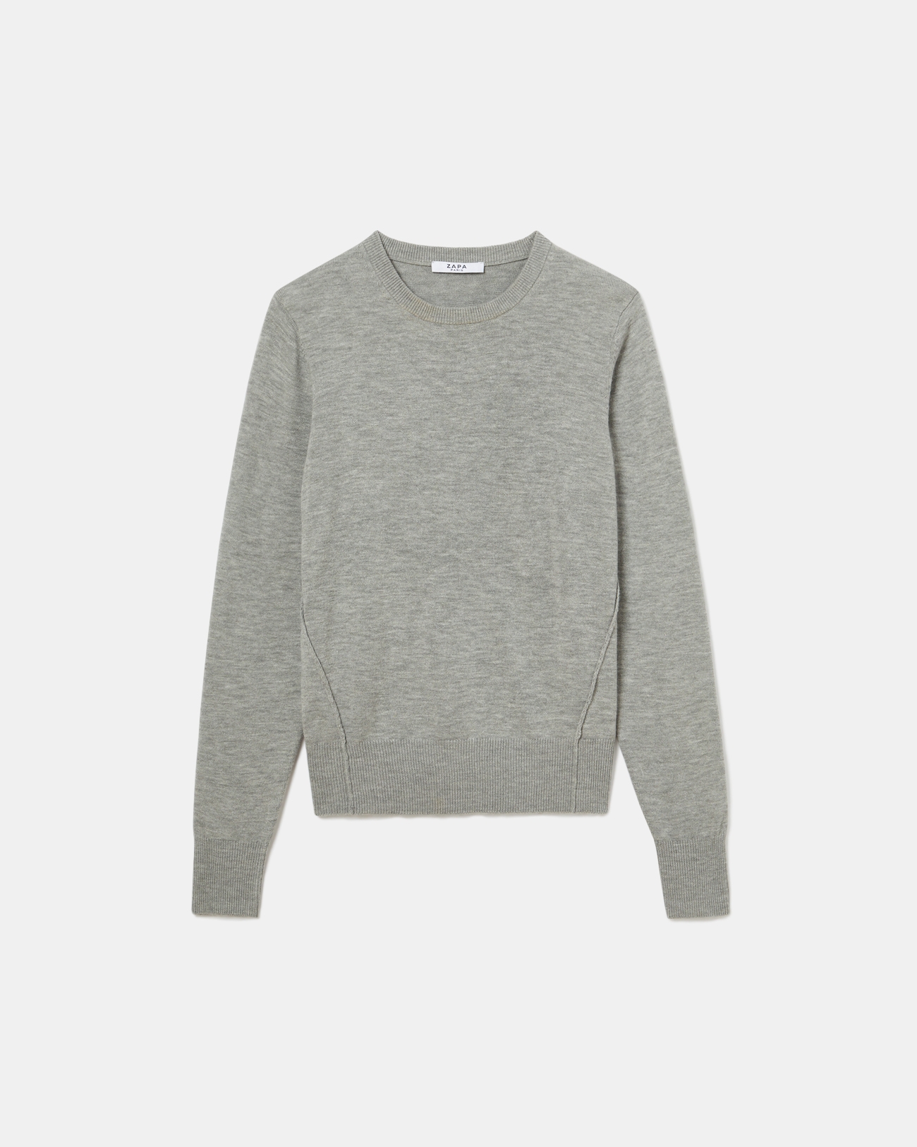 Pull Puccino Pull &agrave; manches longues noisette ZAPA