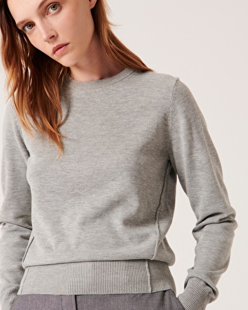 Pull Puccino Pull &agrave; manches longues noisette ZAPA
