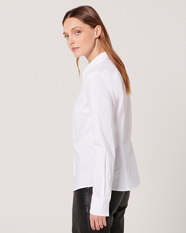 Chemise Camille Chemise en popeline blanche ZAPA