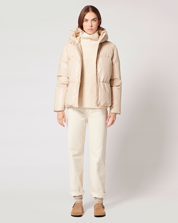 Doudoune Ditto Doudoune beige ZAPA