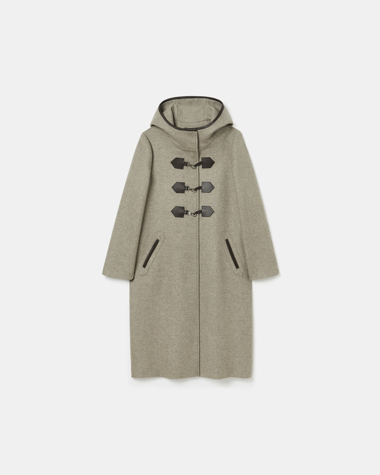 Duffle-coat Misao Manteau long beige ZAPA