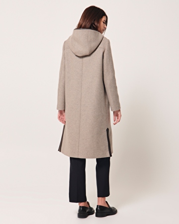 Duffle-coat Misao Manteau long beige ZAPA