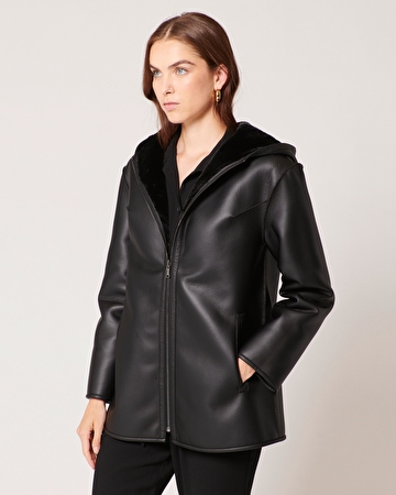 Manteau Milora Manteau court noir ZAPA