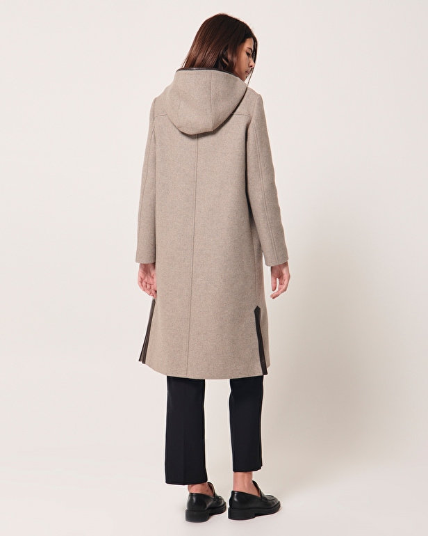 Duffle-coat Misao Manteau long beige ZAPA