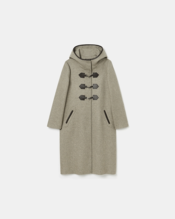 Duffle-coat Misao Manteau long beige ZAPA