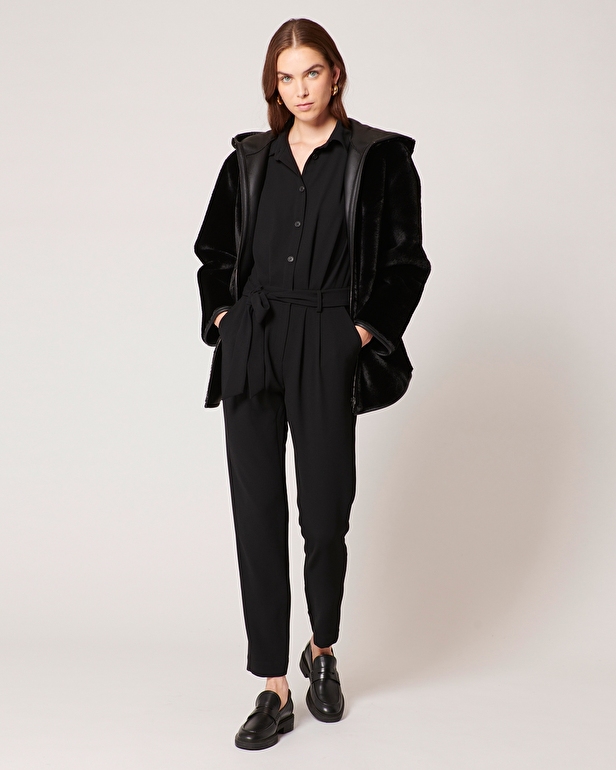 Manteau Milora Manteau court noir ZAPA