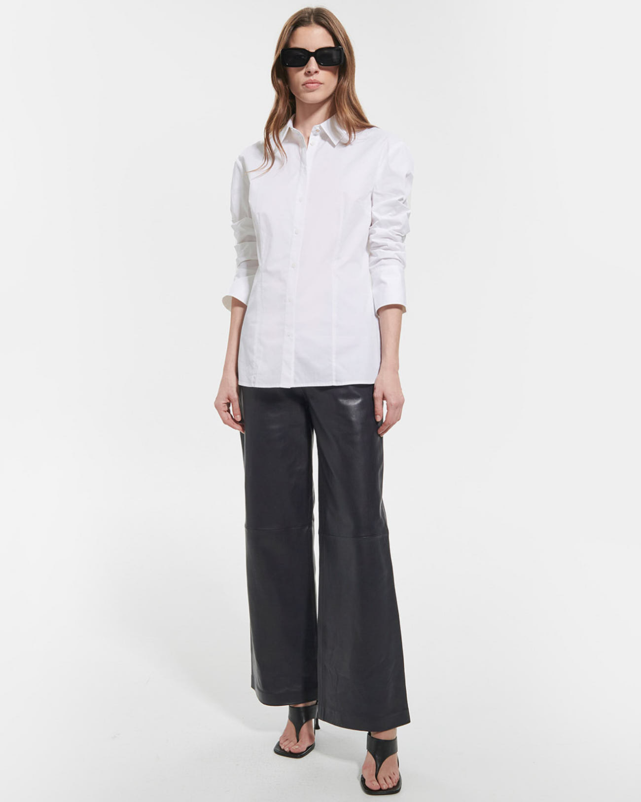 Chemise Coraline Chemise en popeline blanc ZAPA