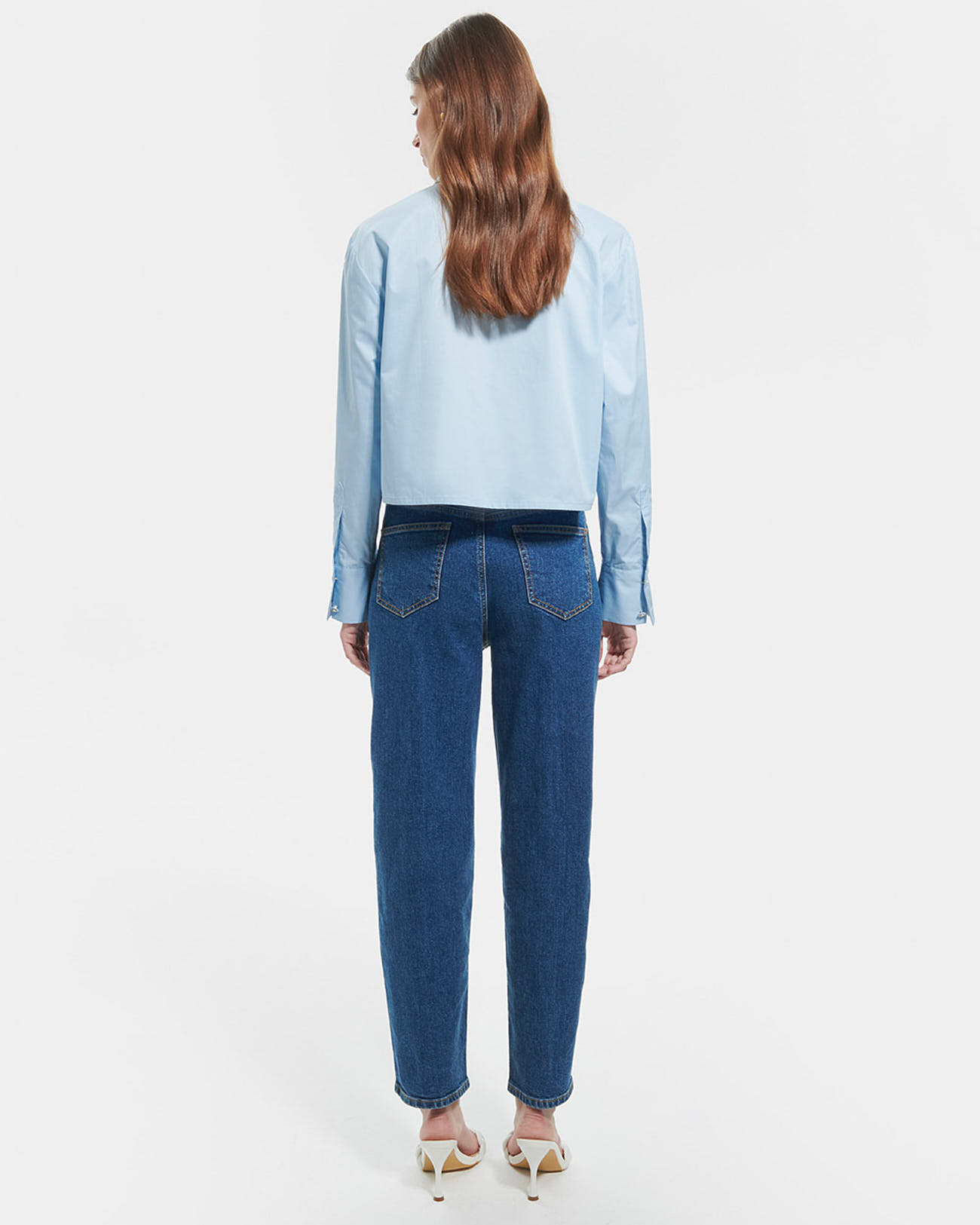 Chemise Camomille Chemise courte bleu ciel ZAPA
