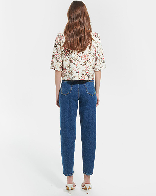 Chemise Cyrille Chemise droite à imprimé floral ZAPA