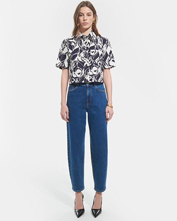 Chemise Celinette Chemise courte à imprimé ZAPA