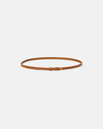 Ceinture Cathy Ceinture en cuir cognac ZAPA