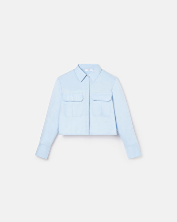 Chemise Camomille Chemise courte bleu ciel ZAPA