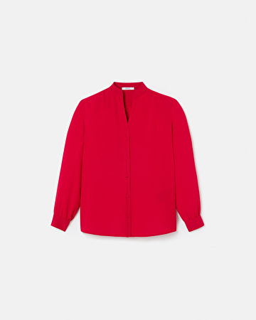 Blouse Tiberina Chemise fluide rouge ZAPA