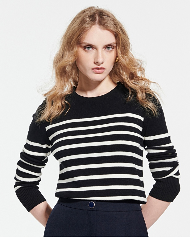 Pull Natacha Pull &agrave; rayures ZAPA