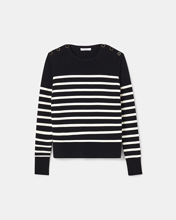 Pull Natacha Pull &agrave; rayures ZAPA