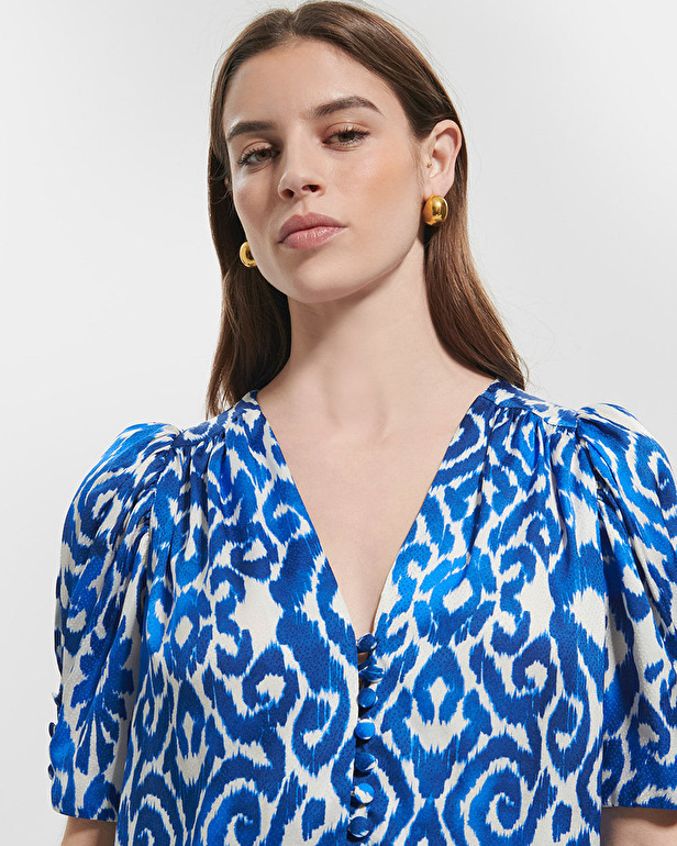 Chemise Baltazar Chemise &agrave; imprim&eacute; blue waves ZAPA