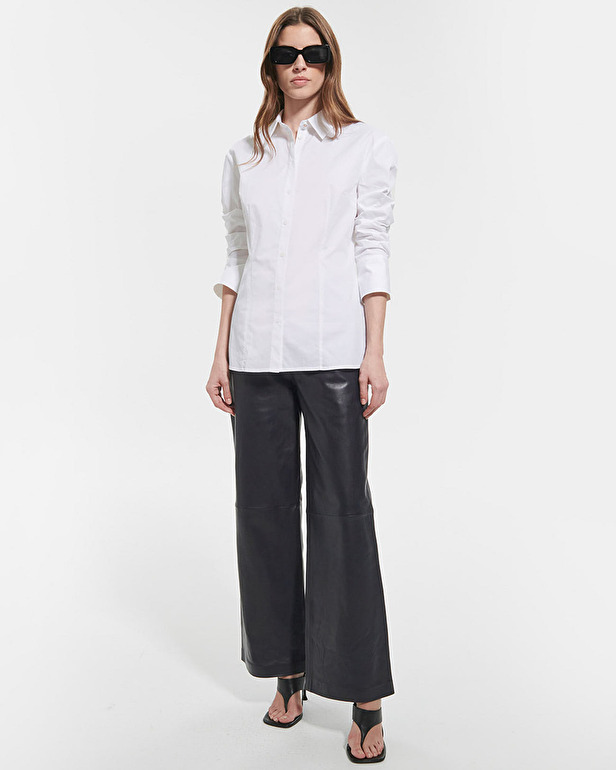 Chemise Coraline Chemise en popeline blanc ZAPA