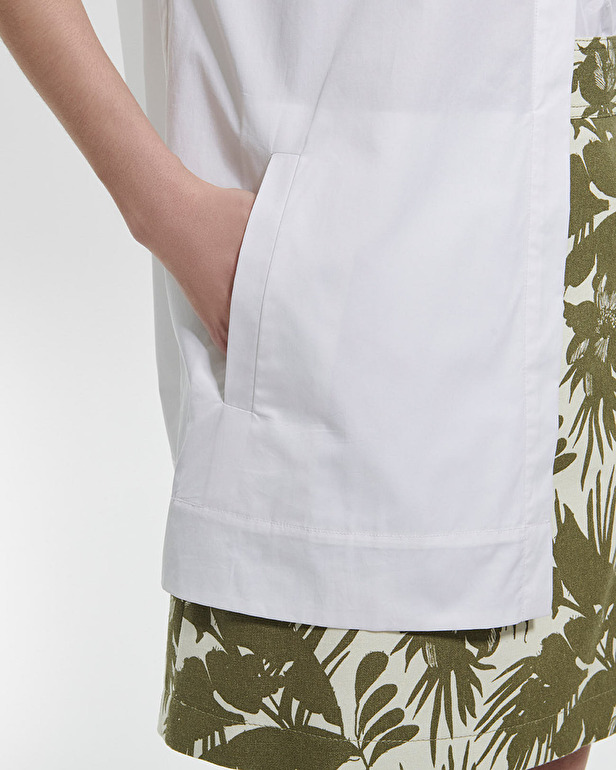 Chemise Canberra Chemise en popeline blanche ZAPA