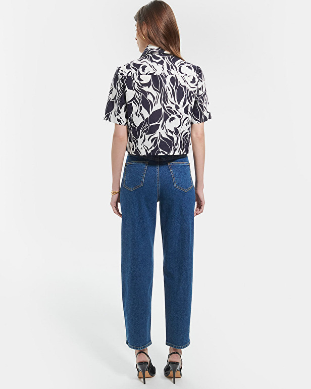 Chemise Celinette Chemise courte &agrave; imprim&eacute; ZAPA