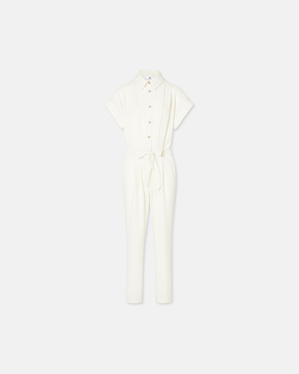 Combinaison Carina Combinaison chemise &eacute;crue ZAPA