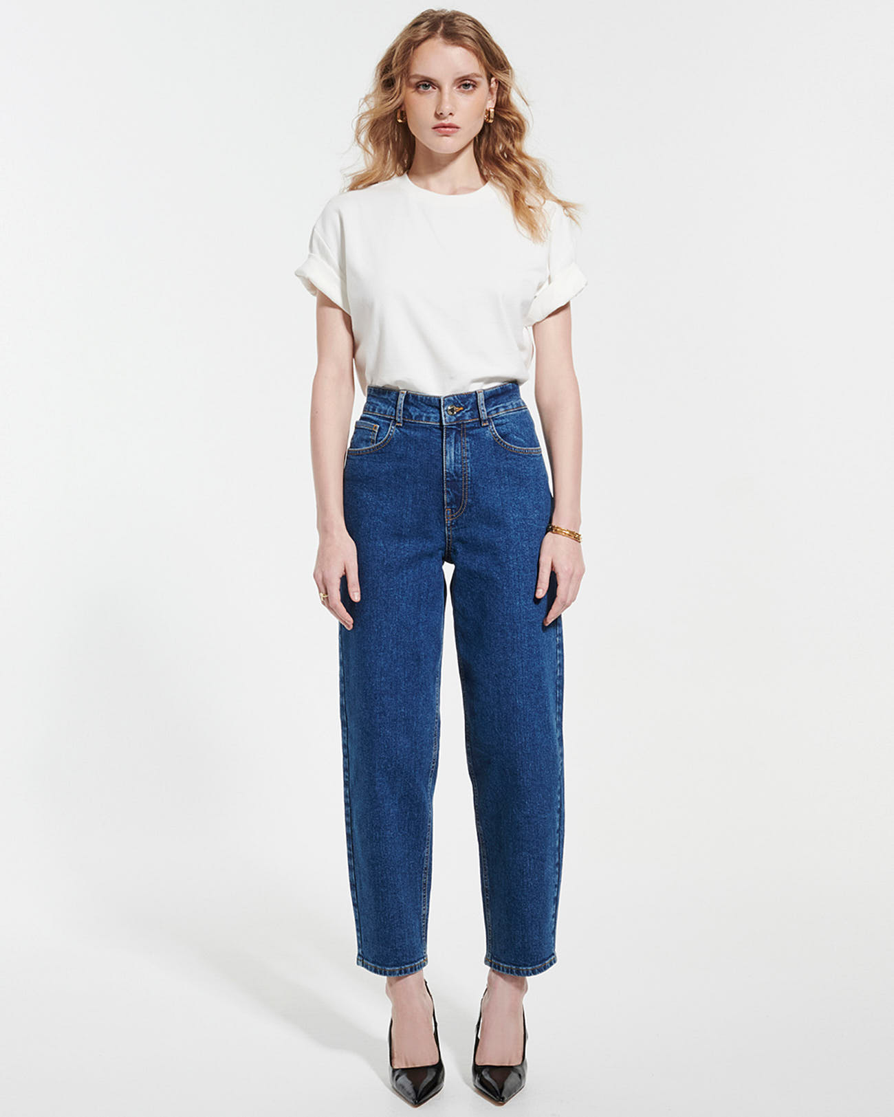 Jean Jake Jean mom stone ZAPA