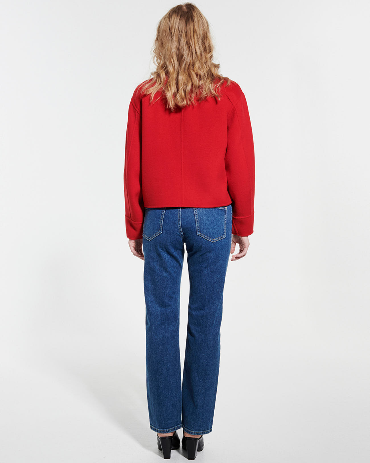 Manteau Minsk Manteau en laine rouge ZAPA
