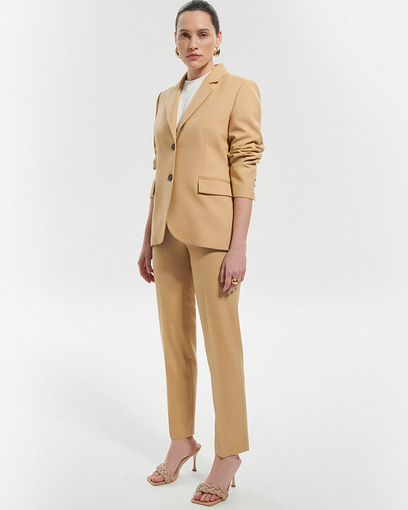 Pantalon Paul Pantalon droit beige ZAPA
