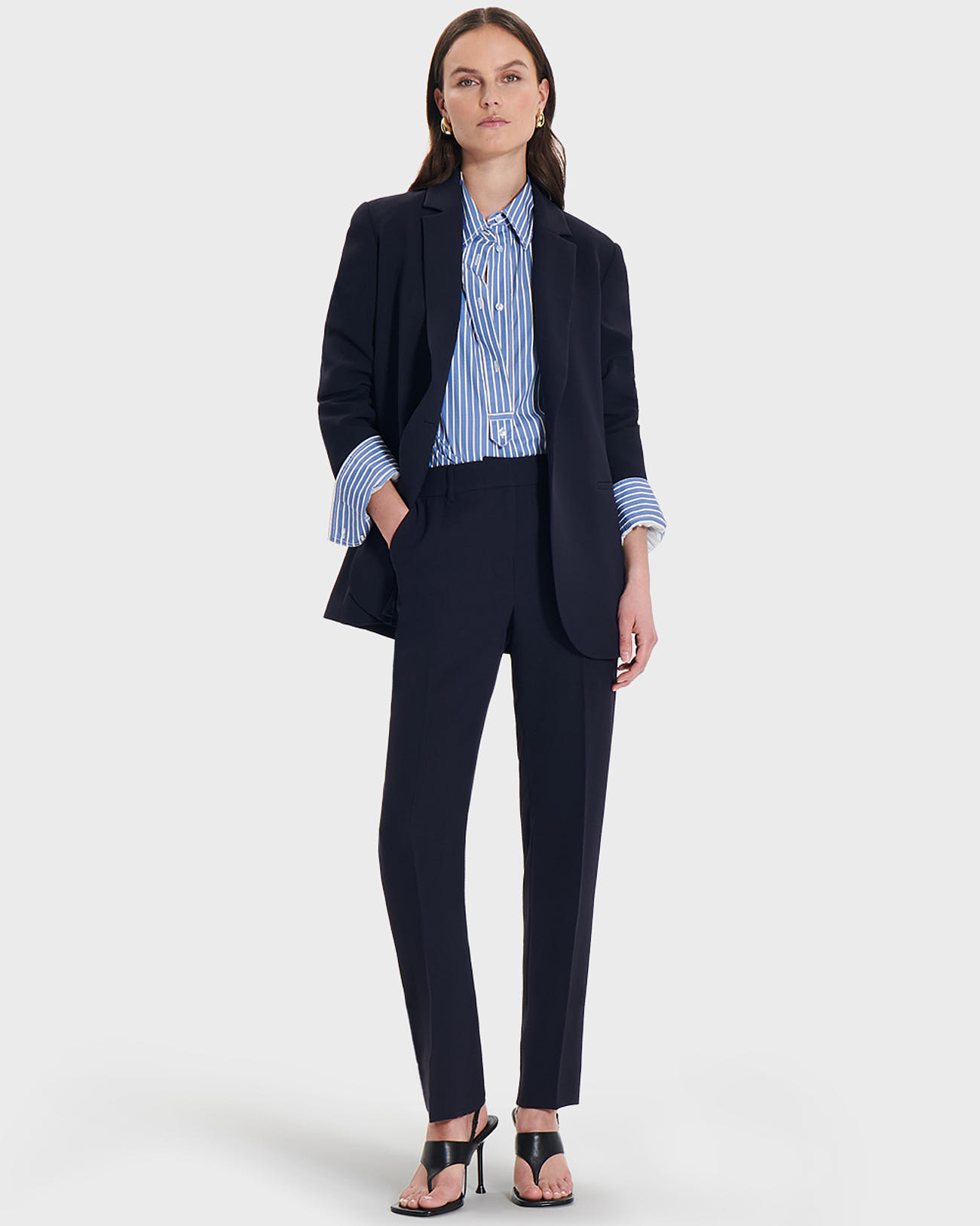 Pantalon Paul Pantalon droit nocturne ZAPA
