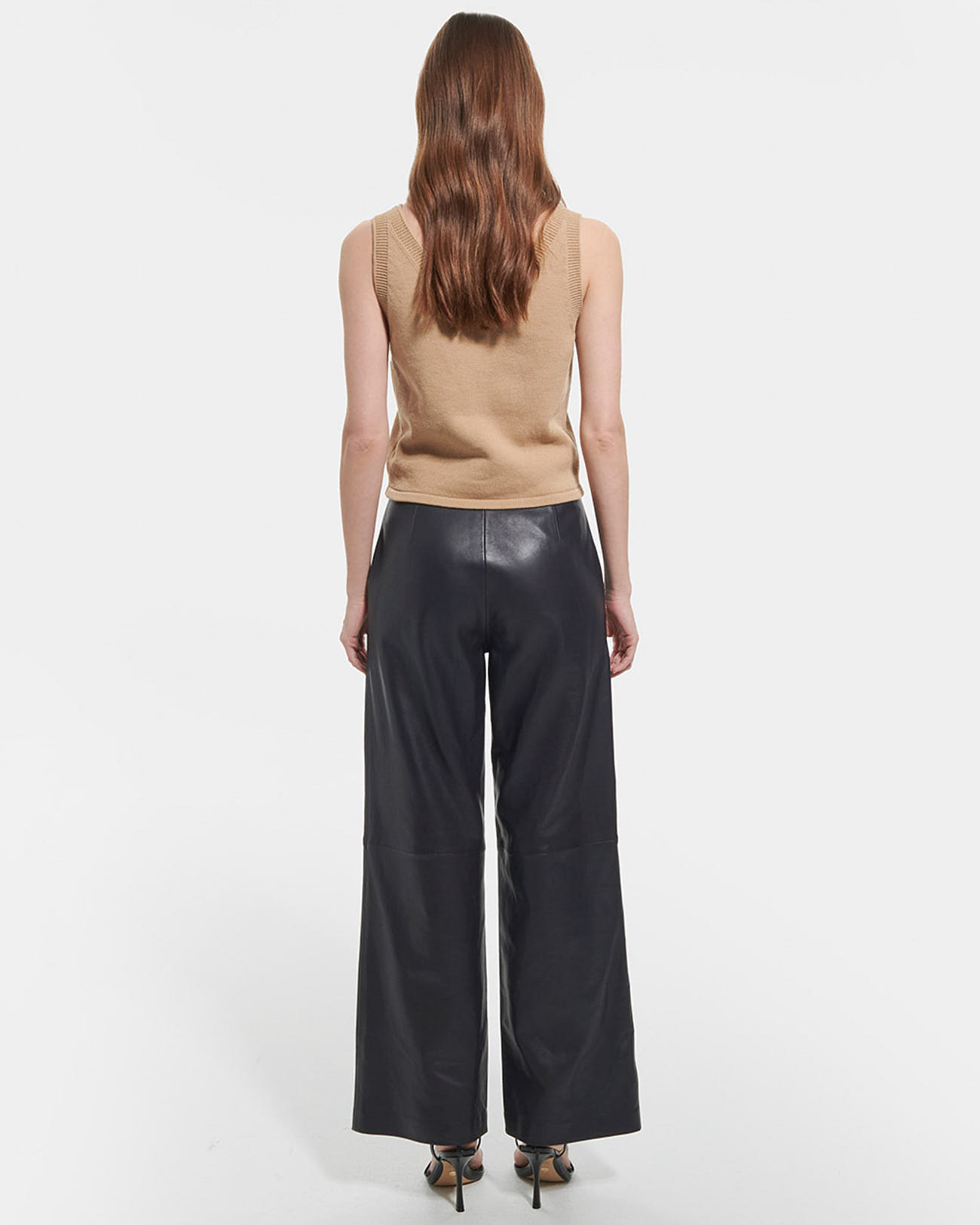 Pull Nadine Top en maille camel ZAPA
