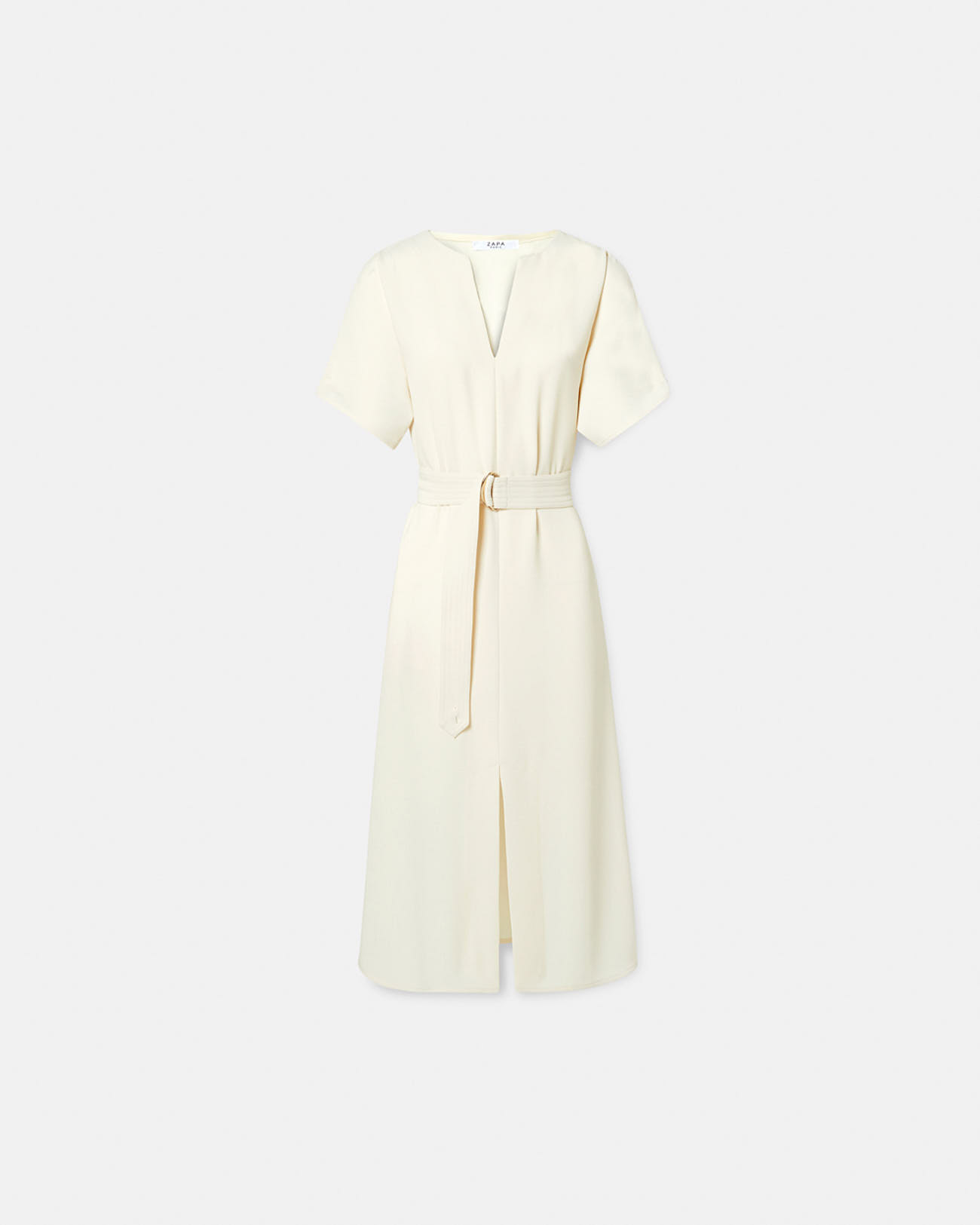 Robe Rafaelle Robe fluide longue &eacute;crue ZAPA