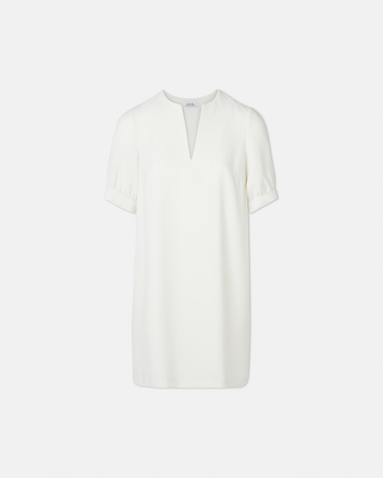 Robe Rhealane Robe droite &eacute;crue ZAPA