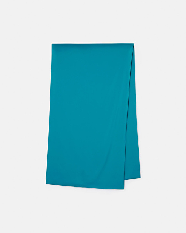 Etole Esther Étole satinée turquoise ZAPA