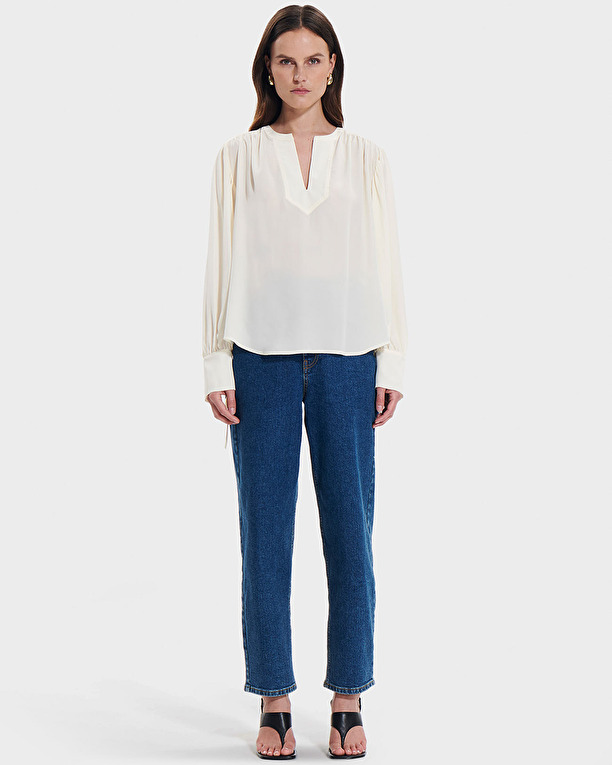 Blouse Bangkok Blouse fluide écrue ZAPA