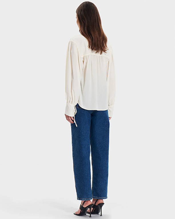 Blouse Bangkok Blouse fluide écrue ZAPA