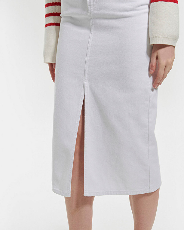 Jupe Jude Jupe midi en jean ZAPA
