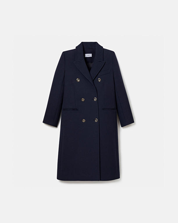 Manteau Marco Manteau long boutons marins dorés ZAPA