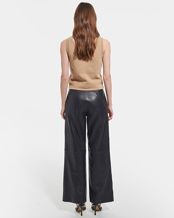 Pull Nadine Top en maille camel ZAPA