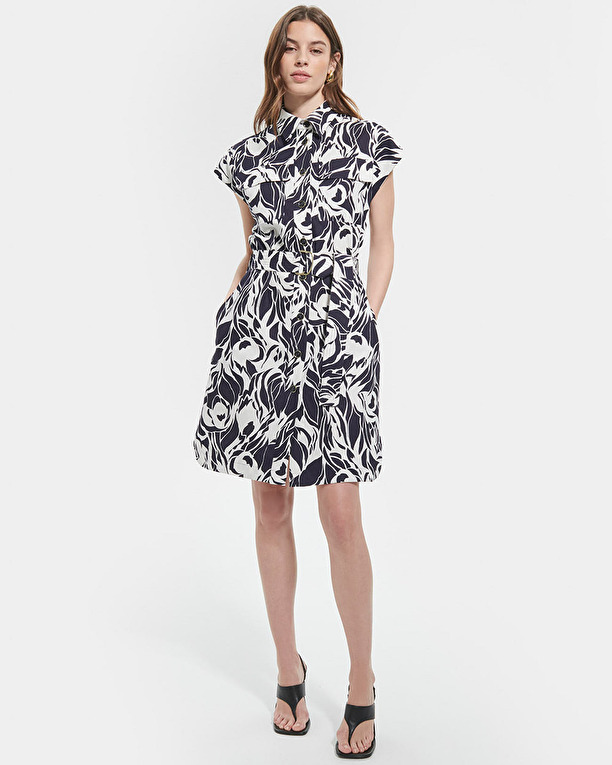 Robe Rosen Robe chemise à imprimé ZAPA