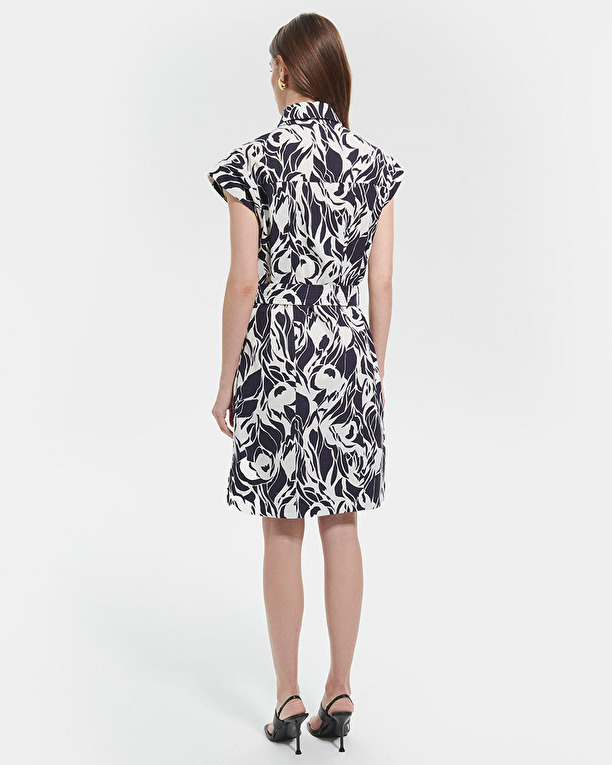 Robe Rosen Robe chemise à imprimé ZAPA