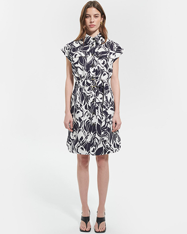 Robe Rosen Robe chemise à imprimé ZAPA