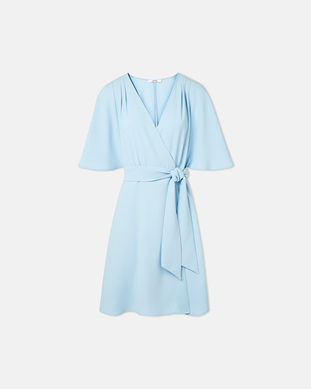 Robe Russel Robe portefeuille bleu ciel ZAPA