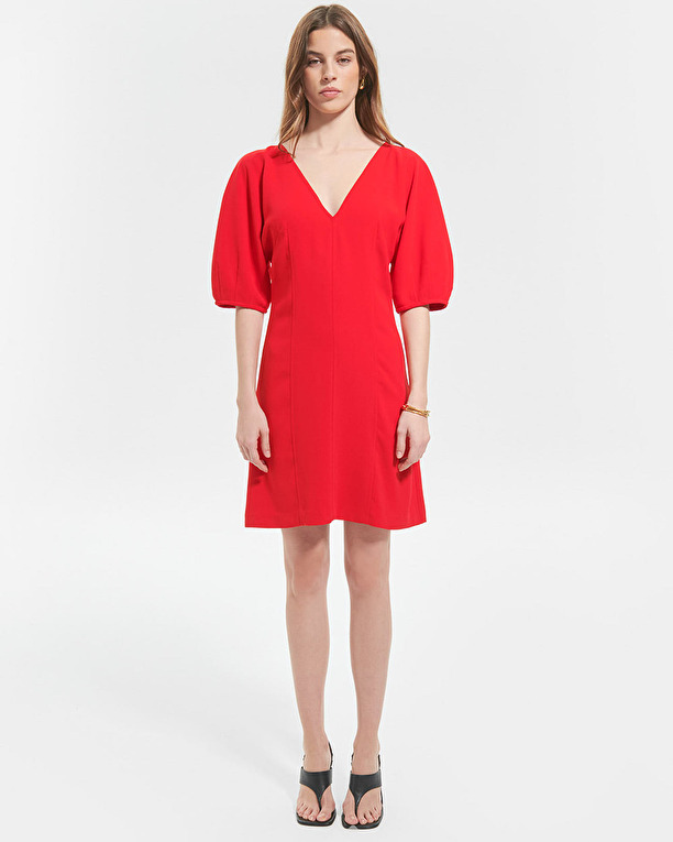 Robe Revia Robe courte rouge ZAPA