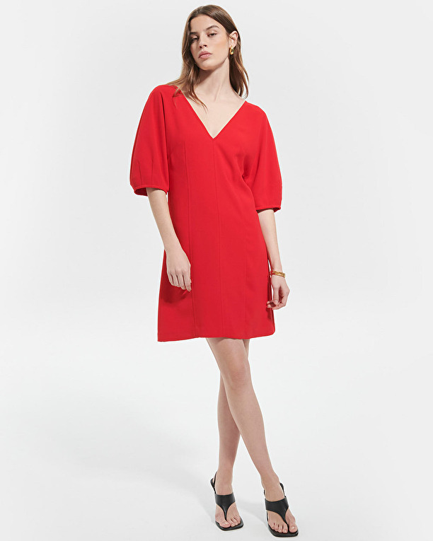 Robe Revia Robe courte rouge ZAPA