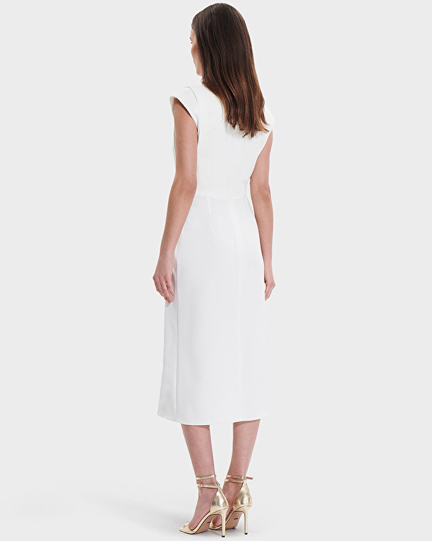 Robe Roussel Robe mi-longue écrue ZAPA