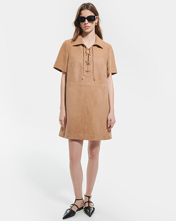 Robe Rosalia Robe courte en suède ZAPA
