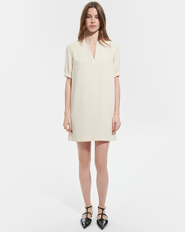 Robe Rhealane Robe droite écrue ZAPA