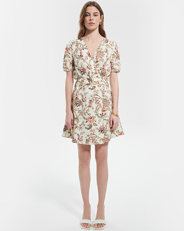 Robe Russelina Robe portefeuille à imprimé floral ZAPA